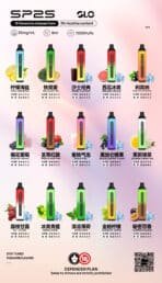 SP2S 拋棄式 7000口 一次性設計 產品展示 圖片