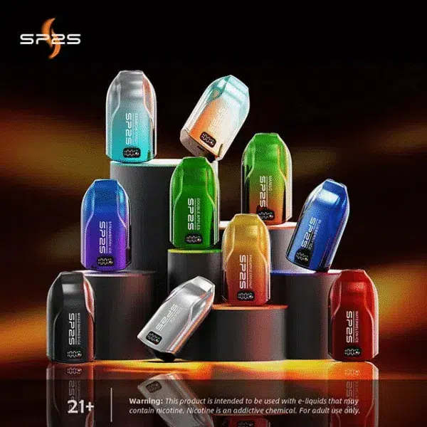 SP2S 澳洲版 12000口 拋棄式 多色宣傳圖