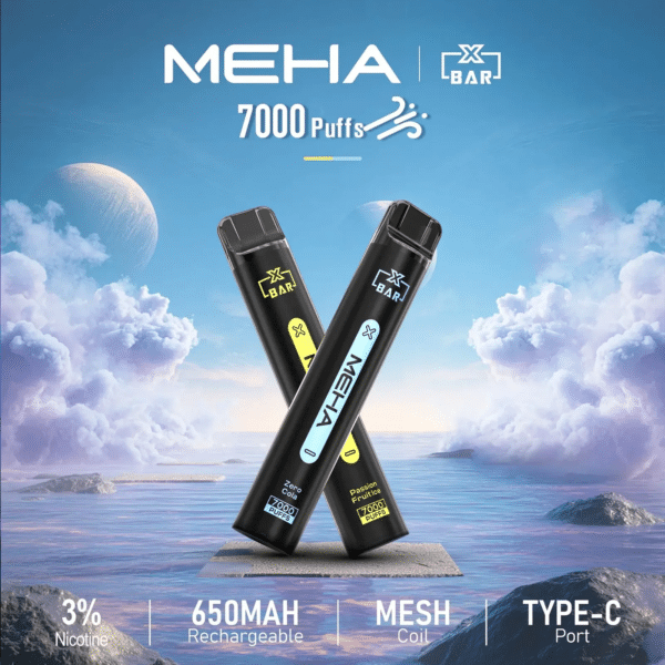 MEHA魅嗨拋棄式小黑條7000口