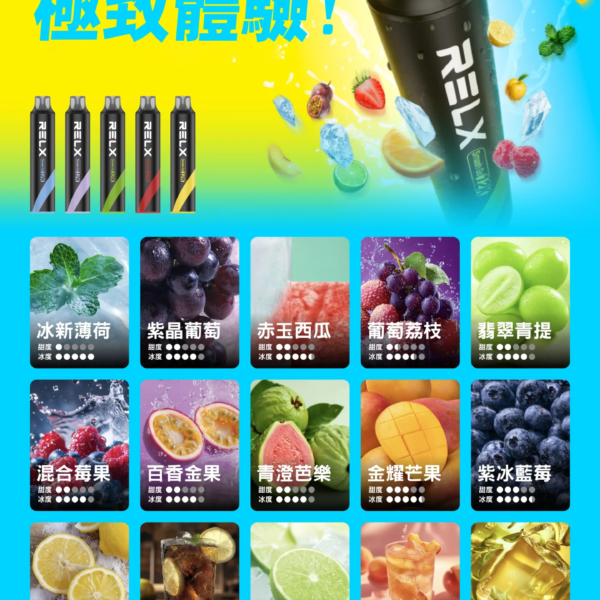 RELX 悅刻一次性拋棄式-12000口